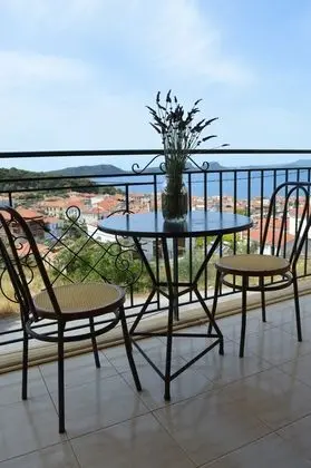 Panoramic Apart Daire, 1 Büyük (Queen) Boy Yatak ve Çekyat, Teras, Deniz Manzaralı