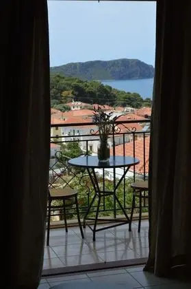 Panoramic Apart Daire, 1 Büyük (Queen) Boy Yatak ve Çekyat, Teras, Deniz Manzaralı