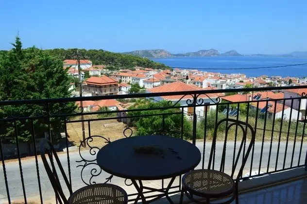 Panoramic Apart Daire, 1 Büyük (Queen) Boy Yatak ve Çekyat, Teras, Deniz Manzaralı