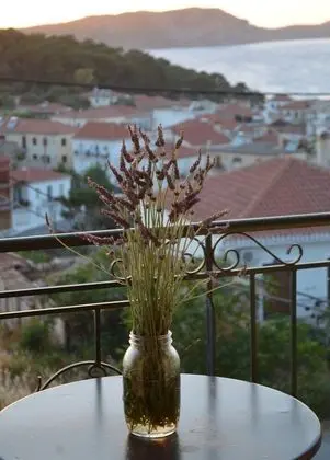 Panoramic Apart Daire, 1 Büyük (Queen) Boy Yatak ve Çekyat, Teras, Deniz Manzaralı