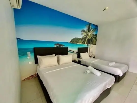 Deluxe Üç Kişilik Oda, Balkon