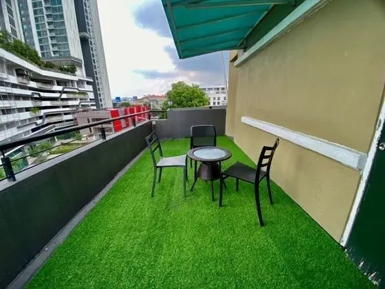 Deluxe Üç Kişilik Oda, Balkon