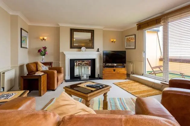 Süit, Birden Çok Yatak, Balkon, Deniz Manzaralı (Penthouse)