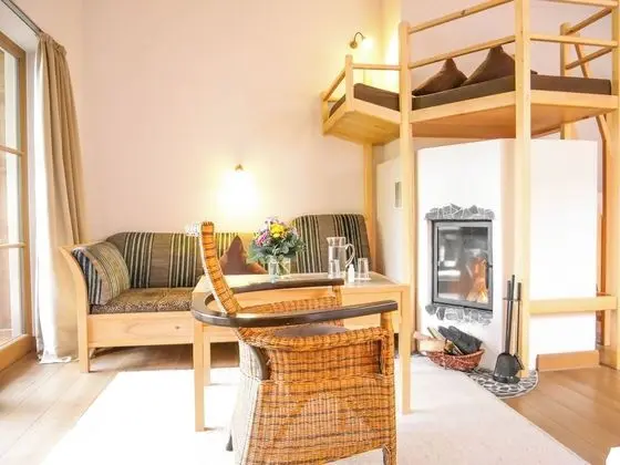 Deluxe Stüdyo Süit, Şömine (Juniorsuite Königskerze)