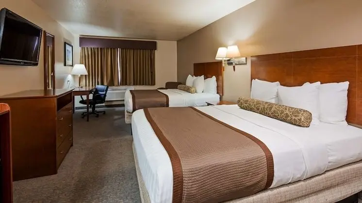 Standard Oda, 2 Büyük (Queen) Boy Yatak, Sigara İçilmez, Buzdolabı ve Mikrodalga (Pet Friendly)
