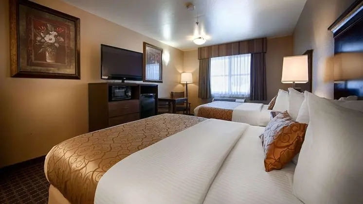 Standard Oda, 2 Büyük (Queen) Boy Yatak, Sigara İçilmez, Buzdolabı ve Mikrodalga (Pet Friendly)