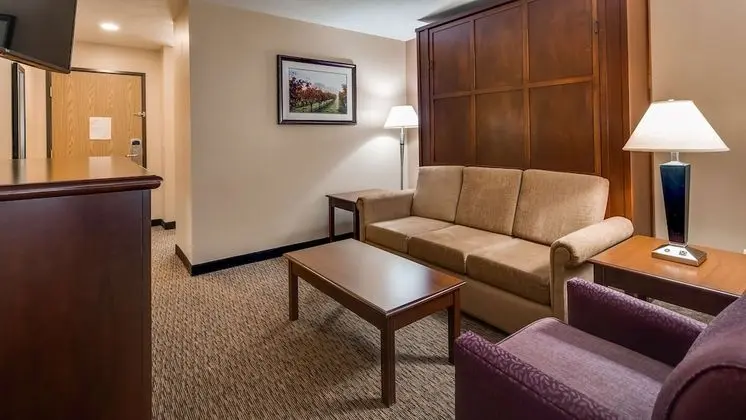 Süit, 1 En Büyük (King) Boy Yatak ve Çekyat, Buzdolabı ve Mikrodalga (with Sofabed)