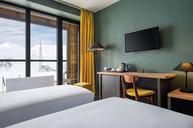 Standard Oda, 2 Tek Kişilik Yatak, Balkon, Dağ Manzaralı