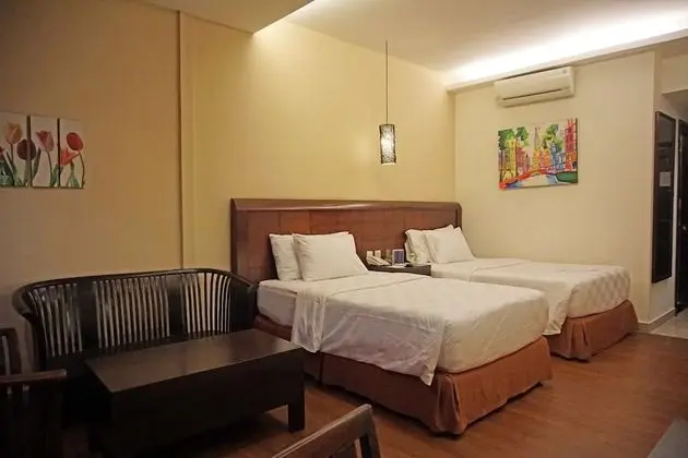 Deluxe Oda, 2 Tek Kişilik Yatak, Balkon, Havuz Manzaralı