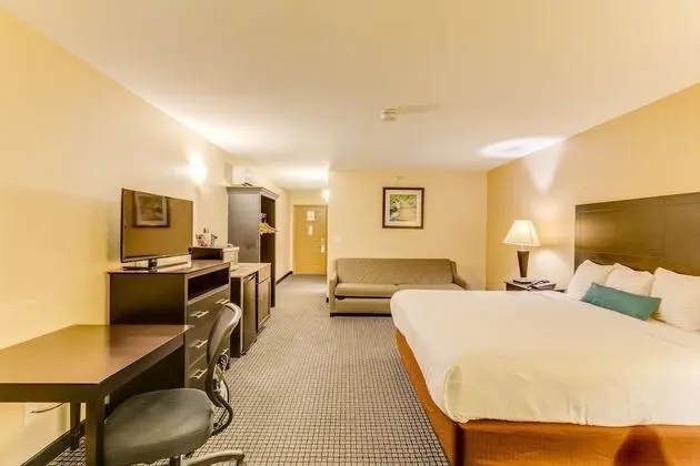 Süit, 1 En Büyük (King) Boy Yatak ve Çekyat, Balkon, Havuz Manzaralı (with Sofabed)