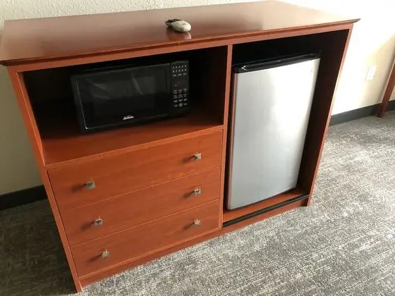 ADA Accessible, Standard Room, 1 King Bed, Refrigerator & Microwave (Roll-in Shower)