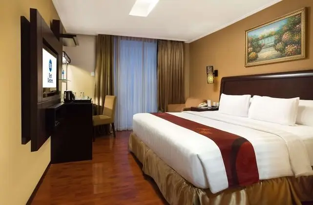 Deluxe Oda, 1 En Büyük (King) Boy Yatak, Sigara İçilmez, Şehir Manzaralı (Shower Only)