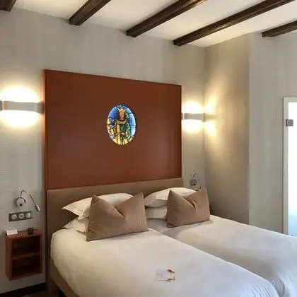 Deluxe Oda, 2 Tek Kişilik Yatak, Sigara İçilmez (Oversized Room)