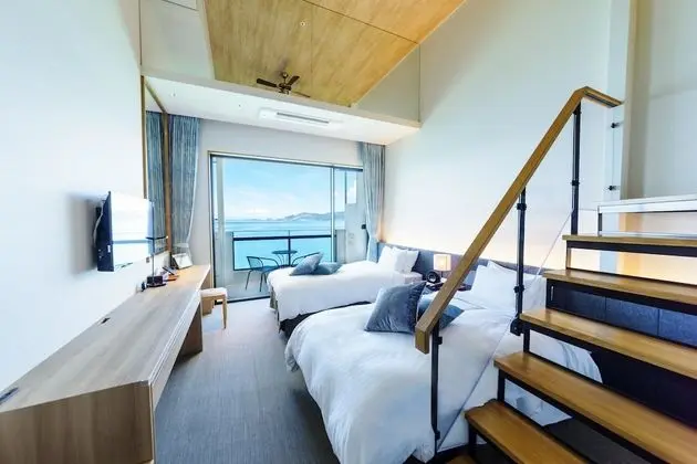 Executive Çatı Katı (Loft), 2 Tek Kişilik Yatak, Sigara İçilmez, Okyanusa Sıfır (with Extra Bed)