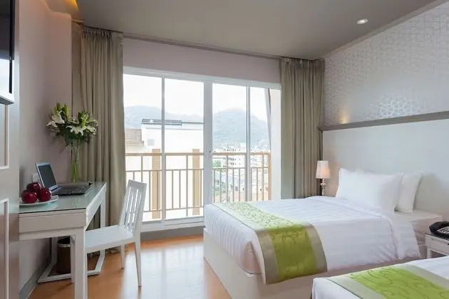 Superior Oda, 2 Tek Kişilik Yatak, Balkon, Şehir Manzaralı