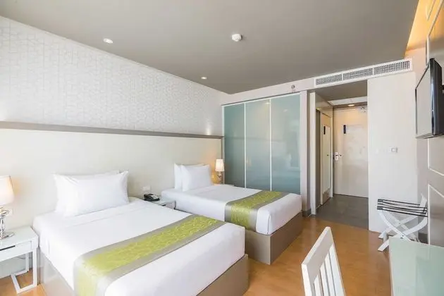 Superior Oda, 2 Tek Kişilik Yatak, Balkon, Şehir Manzaralı