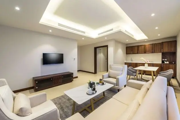 Süit, Birden Çok Yatak, Sigara İçilmez, Şehir Manzaralı (Living Room;Presidential)