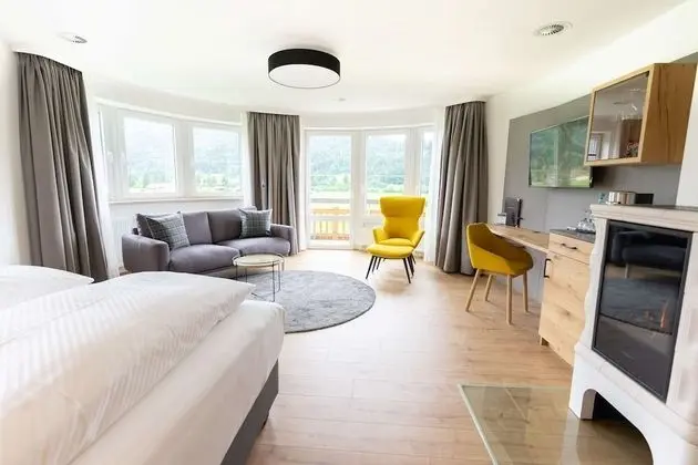 Junior Süit, 1 Çift Kişilik Yatak, Dağ Manzaralı