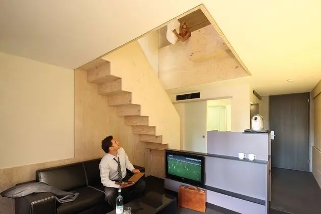 Süit, 1 Çift Kişilik Yatak, Şehir Manzaralı (Biersuite-Maisonette)