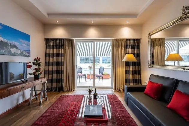 Deluxe Süit, Birden Çok Yatak, Sigara İçilmez, Balkon