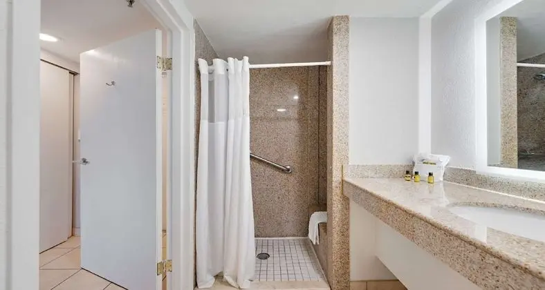 Standard Oda, 1 Büyük (Queen) Boy Yatak, Engellilere Uygun (Walk-in Shower;with Sofabed)
