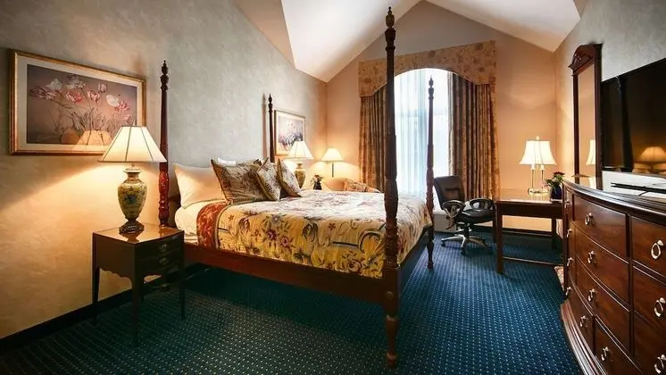 Executive Oda, 1 Büyük (Queen) Boy Yatak, Sigara İçilmez, Buzdolabı ve Mikrodalga (Four Poster Bed)