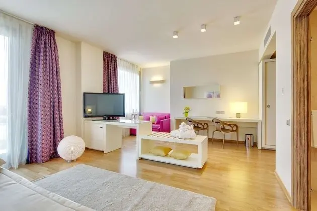 Deluxe Oda, 1 En Büyük (King) Boy Yatak (Living Room)