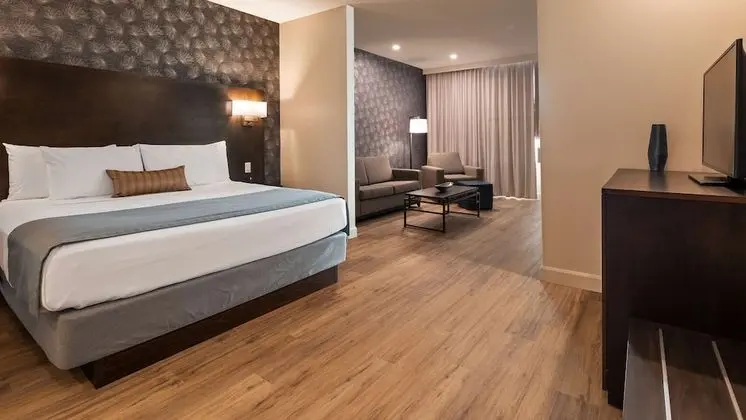 Süit, 1 En Büyük (King) Boy Yatak ve Çekyat, Sigara İçilmez, Buzdolabı (with Sofabed)