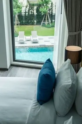 Deluxe Oda, 2 Tek Kişilik Yatak, Sigara İçilmez, Havuz Manzaralı (Shower Only)
