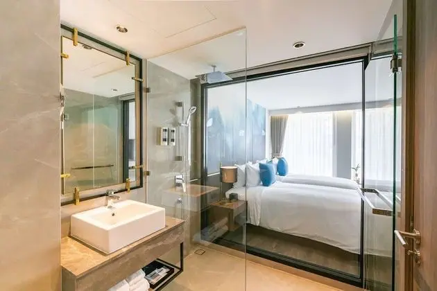 Deluxe Oda, 2 Tek Kişilik Yatak, Sigara İçilmez, Havuz Manzaralı (Shower Only)