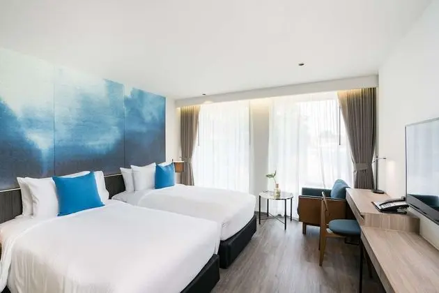 Deluxe Oda, 2 Tek Kişilik Yatak, Sigara İçilmez, Şehir Manzaralı (Shower Only)