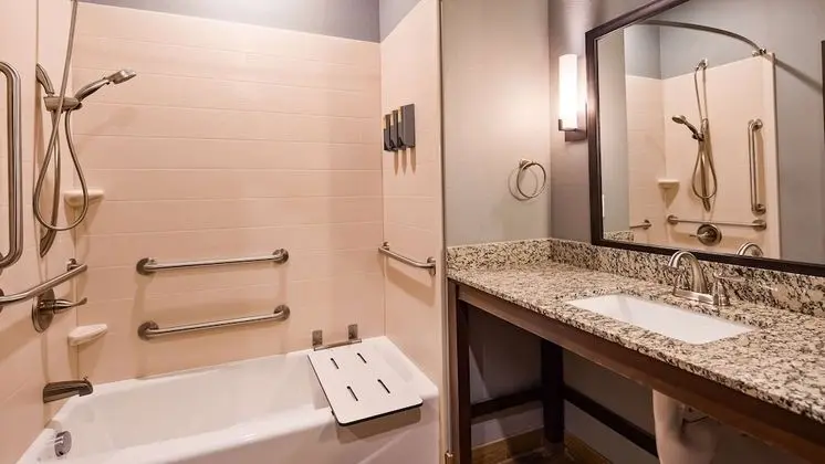 Standard Oda, 2 Büyük (Queen) Boy Yatak, Engellilere Uygun, Küvet