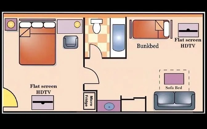 Kids Suite, Multiple Beds, Non Smoking, Refrigerator & Microwave