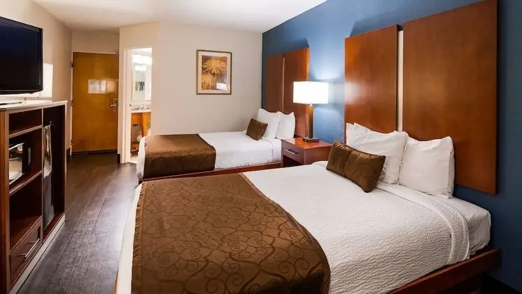Standard Oda, 2 Çift Kişilik Yatak, Sigara İçilmez, Buzdolabı ve Mikrodalga (Pet Friendly)