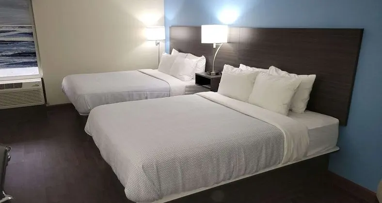 Standard Oda, 2 Büyük (Queen) Boy Yatak, Engellilere Uygun, Buzdolabı ve Mikrodalga (Walk-in Shower)