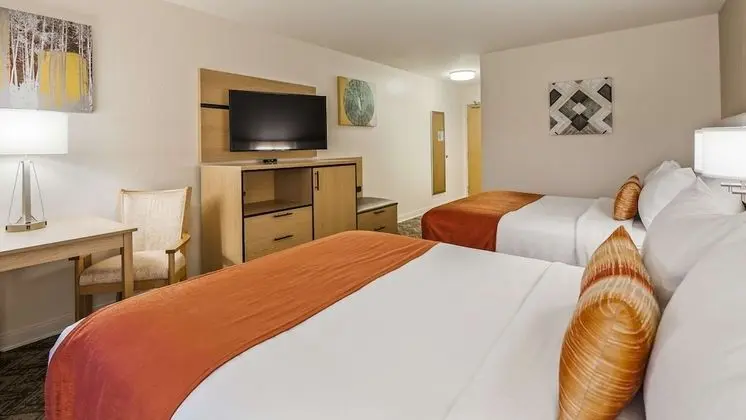 Standard Oda, 2 Büyük (Queen) Boy Yatak, Buzdolabı ve Mikrodalga, Dağ Manzaralı