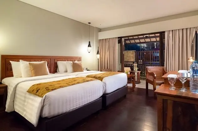 Deluxe Oda, 2 Tek Kişilik Yatak, Sigara İçilmez, Havuz Manzaralı