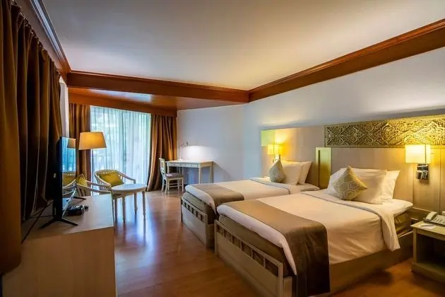 Deluxe Oda, 2 Tek Kişilik Yatak, Sigara İçilmez, Havuz Manzaralı