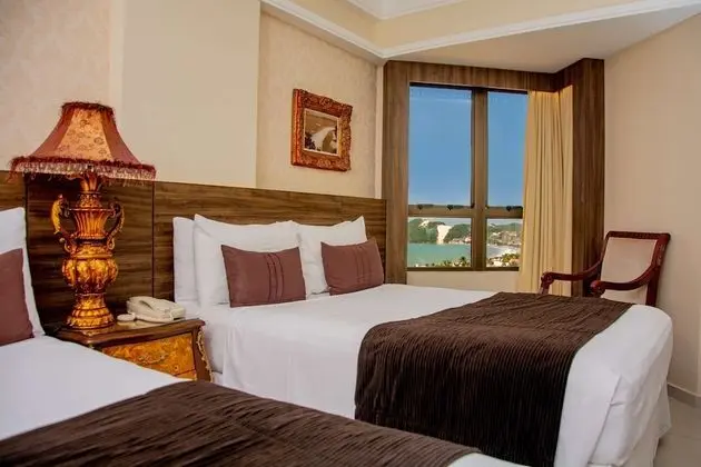 Deluxe Oda, 2 Çift Kişilik Yatak, Sigara İçilmez, Kısmi Deniz Manzarası