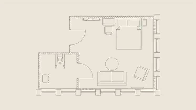 Family Oda, 1 Çift Kişilik Yatak ve Çekyat, Sigara İçilmez (with Sofabed)