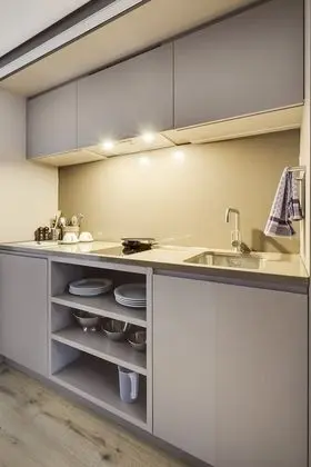 Exclusive Apart Daire, 1 Yatak Odası, Sigara İçilmez, Mutfak