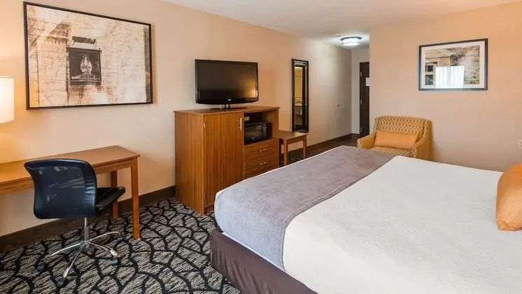 Standard Oda, 1 En Büyük (King) Boy Yatak, Sigara İçilmez, Buzdolabı ve Mikrodalga (Walk-in Shower)