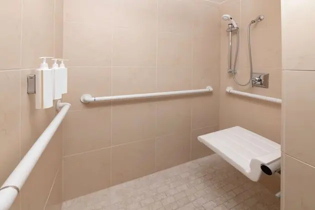 Süit, 1 En Büyük (King) Boy Yatak, Engellilere Uygun, Köşe (Roll-In Shower, 2 Rooms)