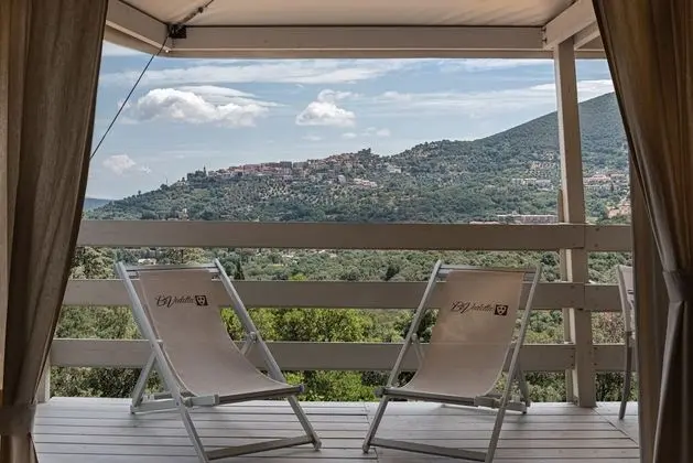 Deluxe Çadır, Teras, Tepe Manzaralı