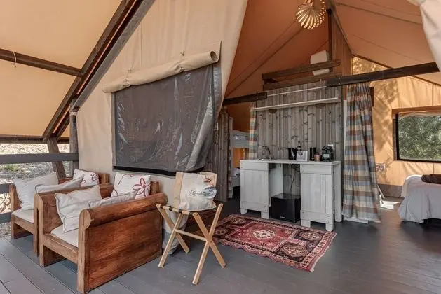 Premium Çadır, Deniz Manzaralı (Safari)
