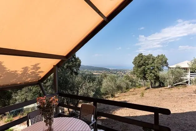 Premium Çadır, Deniz Manzaralı (Safari)