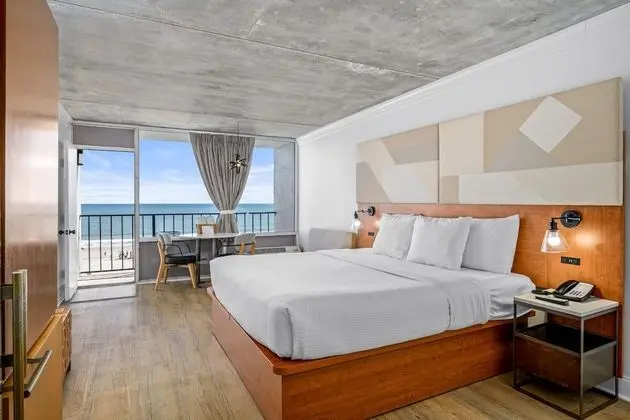 Standard Oda, 1 En Büyük (King) Boy Yatak, Balkon, Okyanus Manzaralı