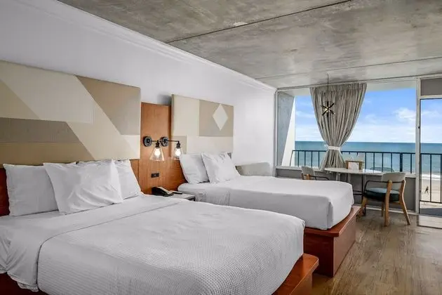 Standard Oda, 2 Çift Kişilik Yatak, Balkon, Okyanus Manzaralı