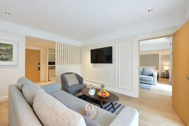 Pool Access, 2 Bedrooms Suite with Living area and Balcony
