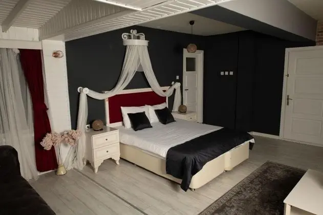Şömineli Deluxe Oda, Bahçe Manzaralı, Şömineli